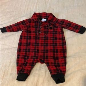 Ralph Lauren Plaid Onesie